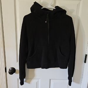 Lululemon Scuba Half-Zip Hoodie, Black, Small